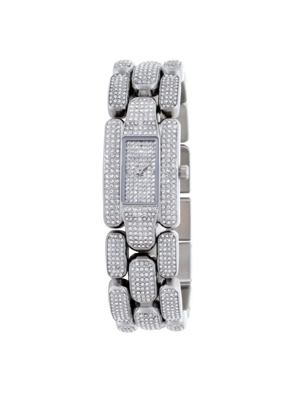NWT Michael Kors Mini Hally Pave Quartz Ladies Watch